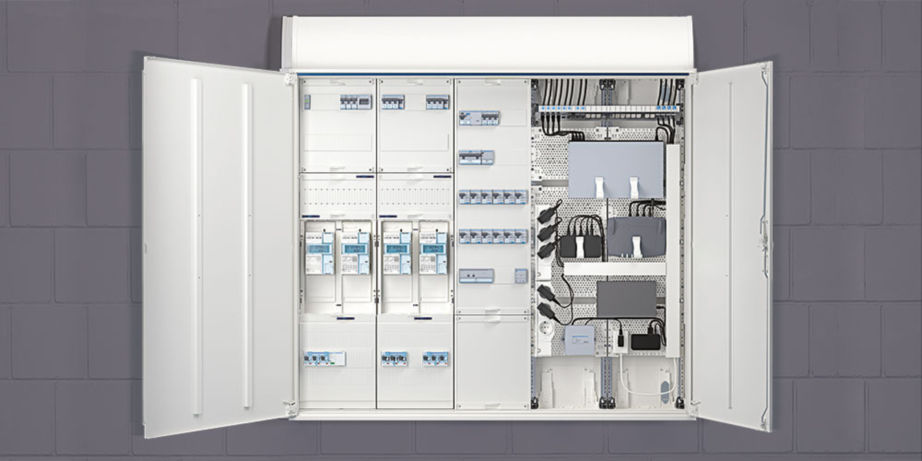 Technikzentrale bei Elektro Laube GmbH in Ranstadt