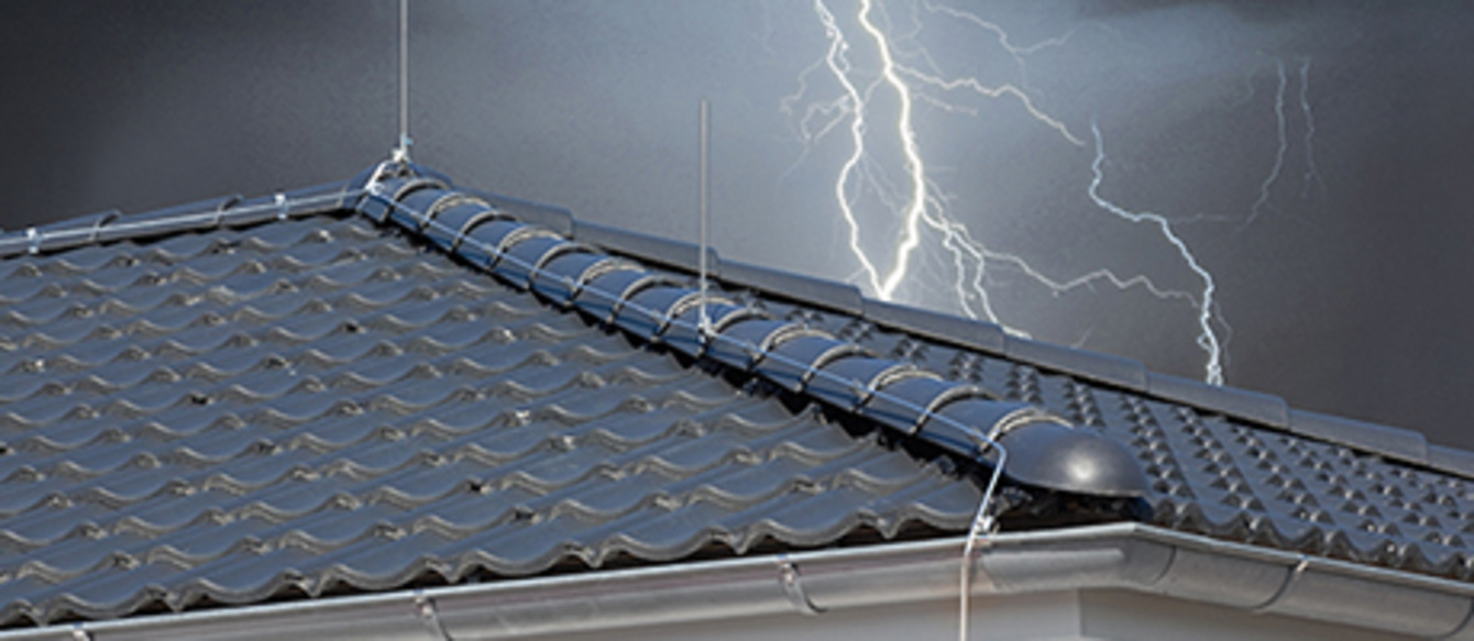 Äußerer Blitzschutz bei Elektro Laube GmbH in Ranstadt